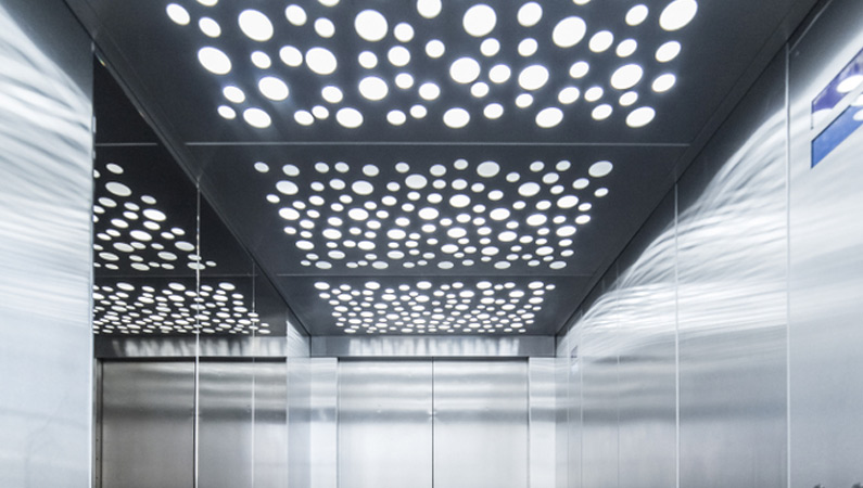 How Does Elevator Ceiling Design Complement the General Aesthetics of the Space?